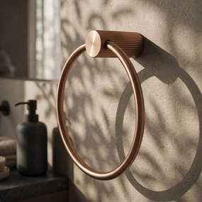 Закачалка за баня Ring 64106 SOLO Brush Copper