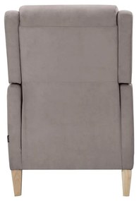 Сиво релаксиращо кресло Dina – Støraa