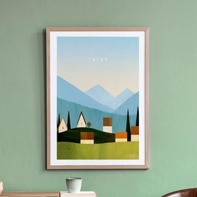 Плакат 50x70 cm Tatry - Travelposter