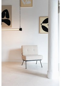 Кремав фотьойл Bowie - Zuiver