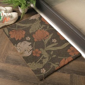 Изтривалка от кокосови влакна 60x90 cm William Morris Rose – Artsy Doormats