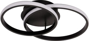 LED таванно осветително тяло TITANO LED/12W/230V черно