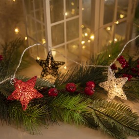 Коледни външни светлини 3.3м с LED 10-светилки - Stellina