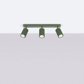 Зелен прожектор 6,5x45 cm Gleam – Sollux