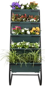 Метална стойка за цветя (височина 130 cm) – Floriane Garden