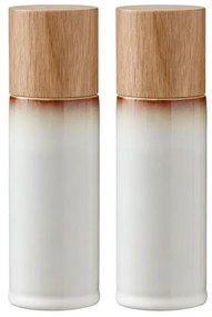 Бял керамичен комплект мелнички за сол и пипер 2 бр. Gastro Cream – Bitz