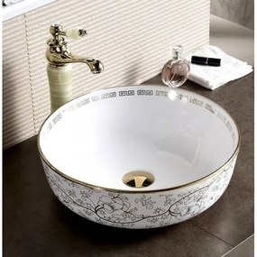 Мивка за баня ICB 875 GOLDEN FLOWER