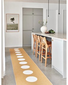 Пътека за открито и закрито в цвят жълта охра 70x225 cm Vera Ochre – Pappelina