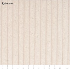 Бежово боксспринг легло с място за съхранение 200x200 cm Lysa – Ropez