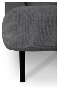 Тъмносив ъглов диван (ляв ъгъл/"U" форма) Hero – Scandic