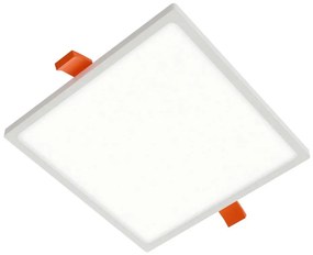 APLED - LED Лампа за окачен таван SQUARE SLIM LED/8W/230V 9x9 см бял