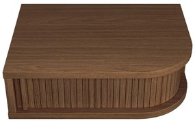 Кафяво нощно шкафче от орех Farsta – Woodman
