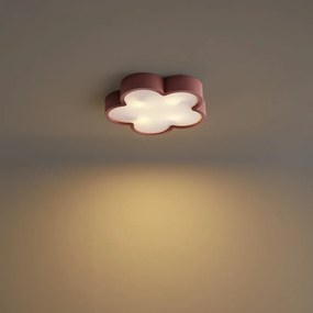 Детска таванна лампа розова и бяла - Lucille