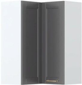 Висящ ъглов шкаф Tahoma V9-UG-2K-Graphite