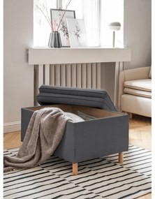 Тъмносива табуретка Simon – Miuform