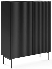 Бюфет Novo 2D-Черен