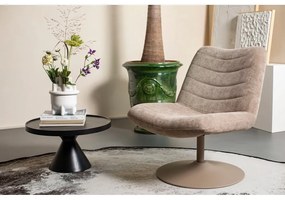 Бежово кадифено кресло Bubba - Zuiver