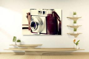 Картина на платно – Стилен ретро фотоапарат