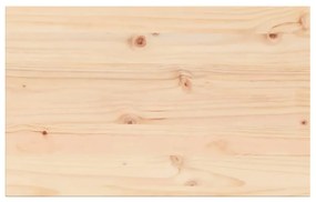 847427 vidaXL Плот за маса, 80x50x2,5 см, правоъгълен, бор масив