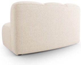 Кремав модулен диван (среден модул) Lupine – Micadoni Home