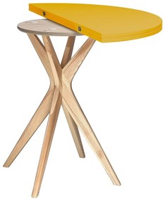 Кръгла сгъваема трапезна маса 45x90 cm Jubi – Ragaba