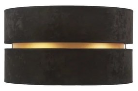 Duolla - Абажур DUO E27 Ø 40 cm черна/златиста