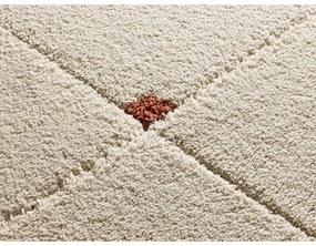 Килим в тухлен и кремав цвят 160x230 cm Brenda – Universal