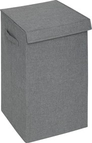 Кош за пране 5five Colors, MDF, 74 L - Сив