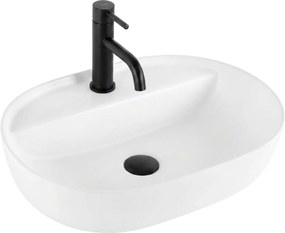 Умивалник за плот REA Aura 51 White Matt