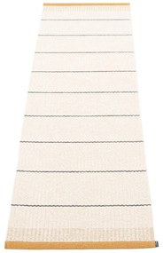 Пътека за открито и закрито в цвят жълта охра и крема 60x200 cm Belle Ochre – Pappelina