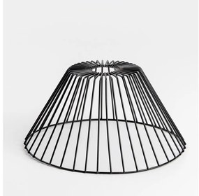 Универсален абажур CURITIBA, диаметър 30 см, черен