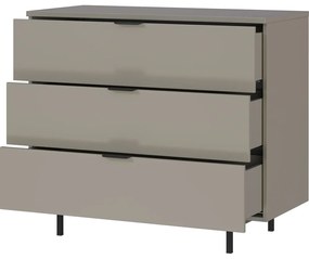 Сив детски скрин 105x92x54 cm Tomino – Germania