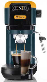Кафемашина Ariete ESPRESSO COLOR 1399/16, 1300W, 15 bar, 1.1 л, Мляно и ESE, Жълт