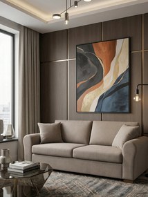 Диван Orpheas двуместен-145L 90D cm-Beige