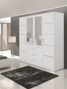 Гардероб Bali 4D 4-врата-White