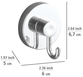 Сив самозалепващ се комплект аксесоари за баня Milazzo – Wenko