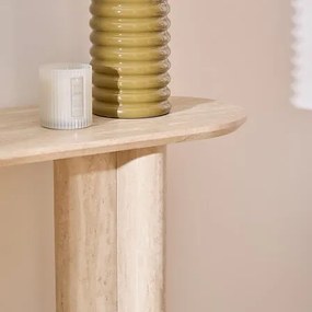 Конзолна маса atmosphera Anaya, MDF травертинов ефект,  110x35x80 cm