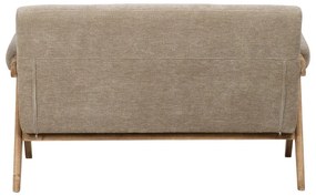 Бежов шенилов диван 134 cm Rest – Ixia