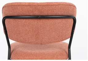 Трапезни столове в цвят сьомга в комплект от 2 броя Jolien - White Label