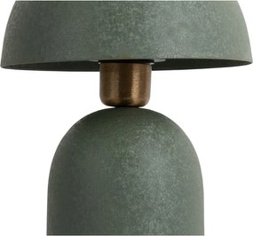 Зелена настолна лампа с метален абажур (височина 30 cm) Boaz – Leitmotiv