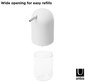 Бял пластмасов дозатор за сапун 230 ml Touch - Umbra