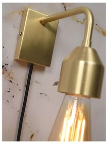 Стенна лампа в златист цвят, височина 17 cm Madrid - it's about RoMi