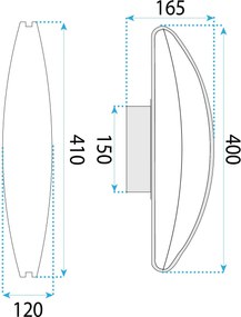 Аплик LED G125-W Rose Gold