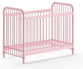 Розово метално детско легло 60x120 cm BRONXX - Vipack