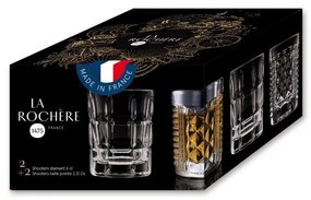 Комплект от 4 чаши за шотове La Rochère , 60 ml Assortis - La Rochére