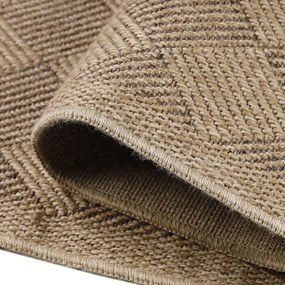 Черно-естествен външен килим 120x170 cm Dhaka – Ayyildiz Carpets