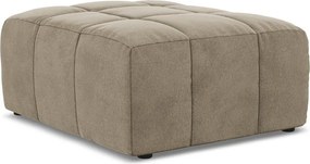 Кафява кадифена табуретка Aloha – Makamii