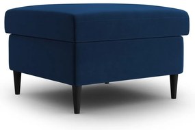 Синя кадифена табуретка Kyoto – Cosmopolitan Design