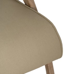 Бежово кресло Weave – Ixia