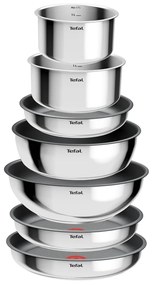 Алуминиев комплект съдове 15 бр. INGENIO Cook Eat L881SF04 – Tefal